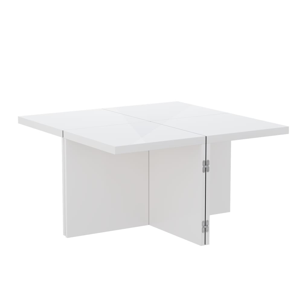wohnli-moebel-suche-Quadratischer-Couchtisch-Glaenzend-Weiss Wohnli Möbelsuche - Quadratischer Couchtisch Glänzend