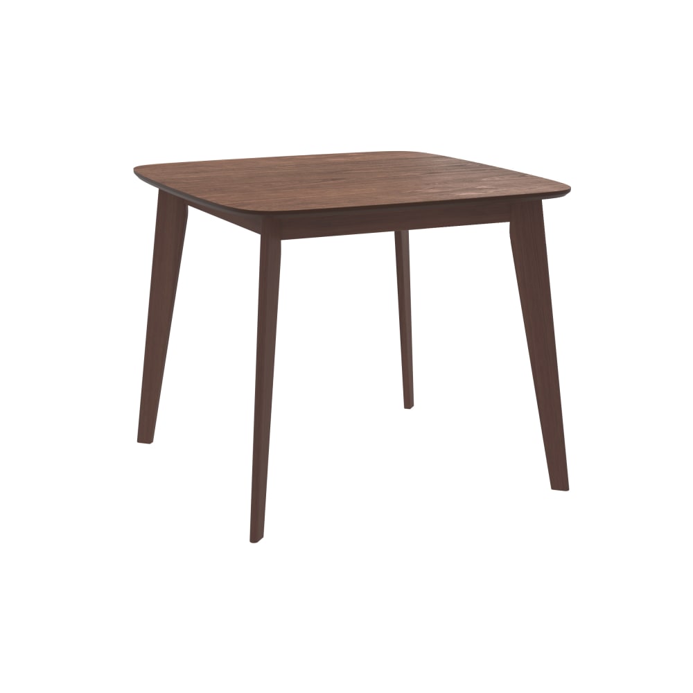 wohnli-moebel-suche-Quadratischer-Tisch-fuer-4-Personen-aus-dunklem-Holz-90cm Wohnli Möbelsuche - Quadratischer Tisch für 4 Personen aus dunklem Holz 90cm