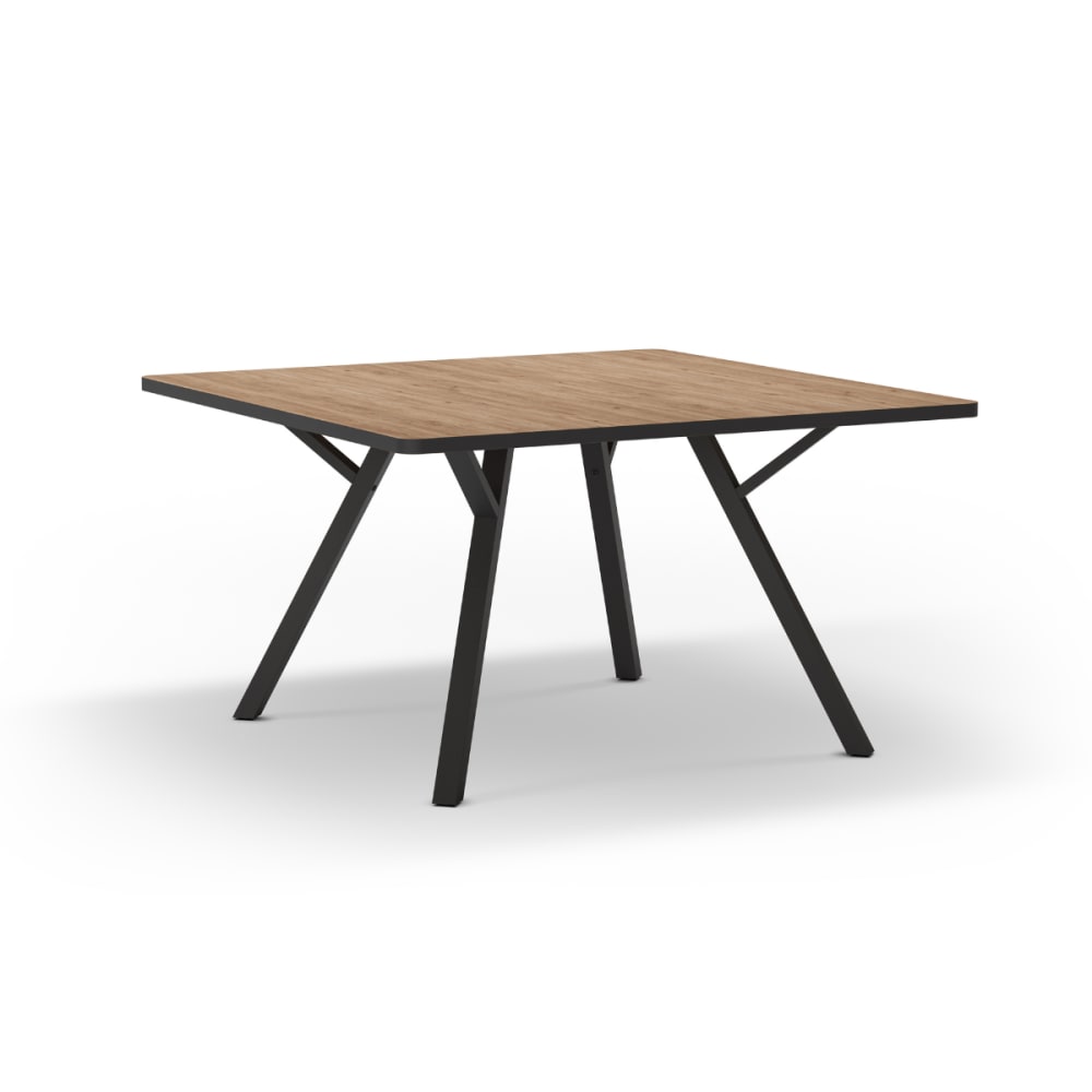 wohnli-moebel-suche-Quadratischer-Tisch-mit-schwarzen-Metallbeinen-L136-x-B136-cm-BENI Wohnli Möbelsuche - Quadratischer Tisch mit schwarzen Metallbeinen L136 x B136 cm - BENI
