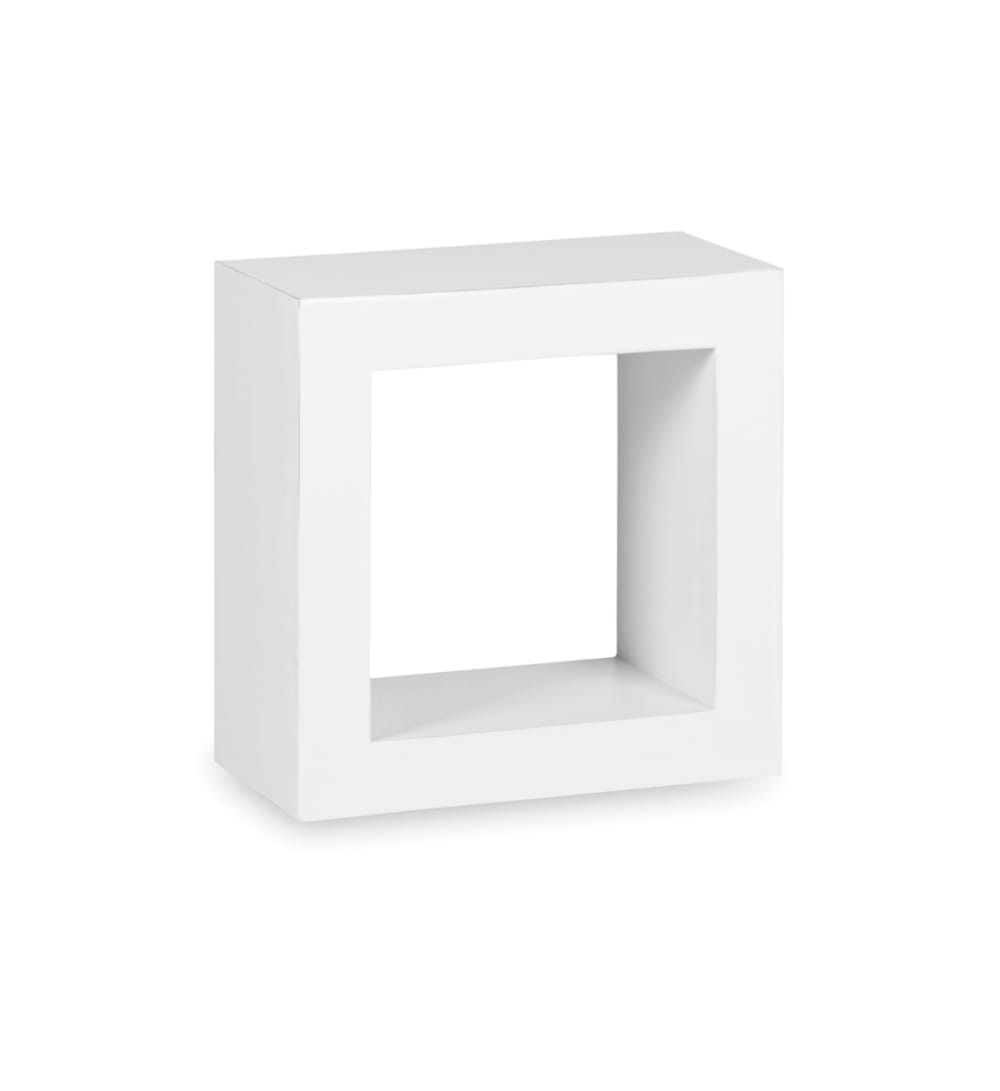 Wohnli Möbelsuche - Quadratisches Wandregal aus Holz