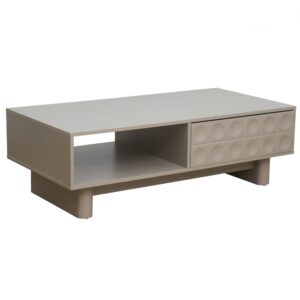 Wohnli Möbelsuche - Rechteckiger Couchtisch L120 cm beige