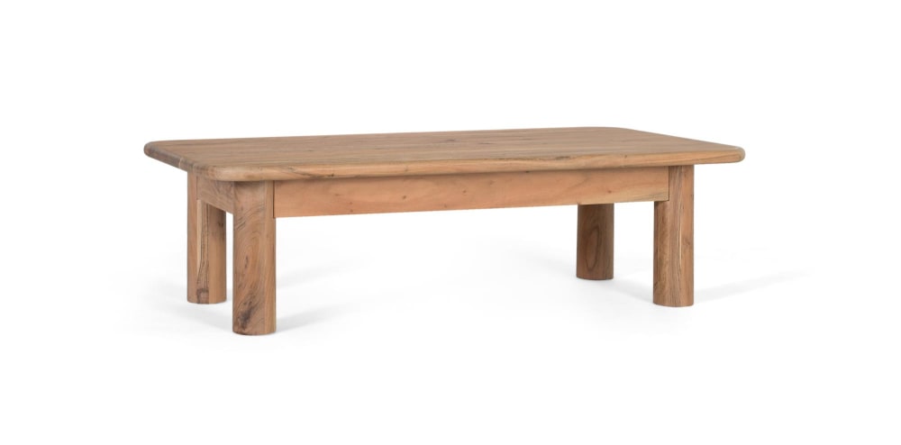 Wohnli Möbelsuche - Rechteckiger Couchtisch aus massivem Akazienholz