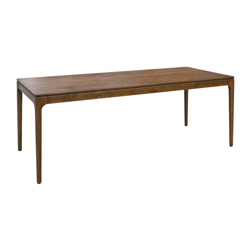 Wohnli Möbelsuche - Rechteckiger Esstisch aus Hevea-Holz und Eschenfurnier