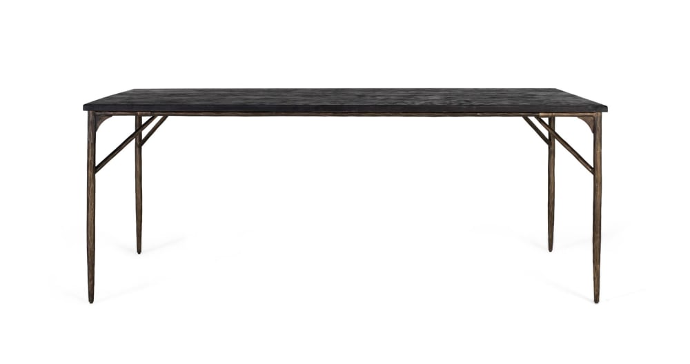 Wohnli Möbelsuche - Rechteckiger Esstisch aus Massivholz 200 cm