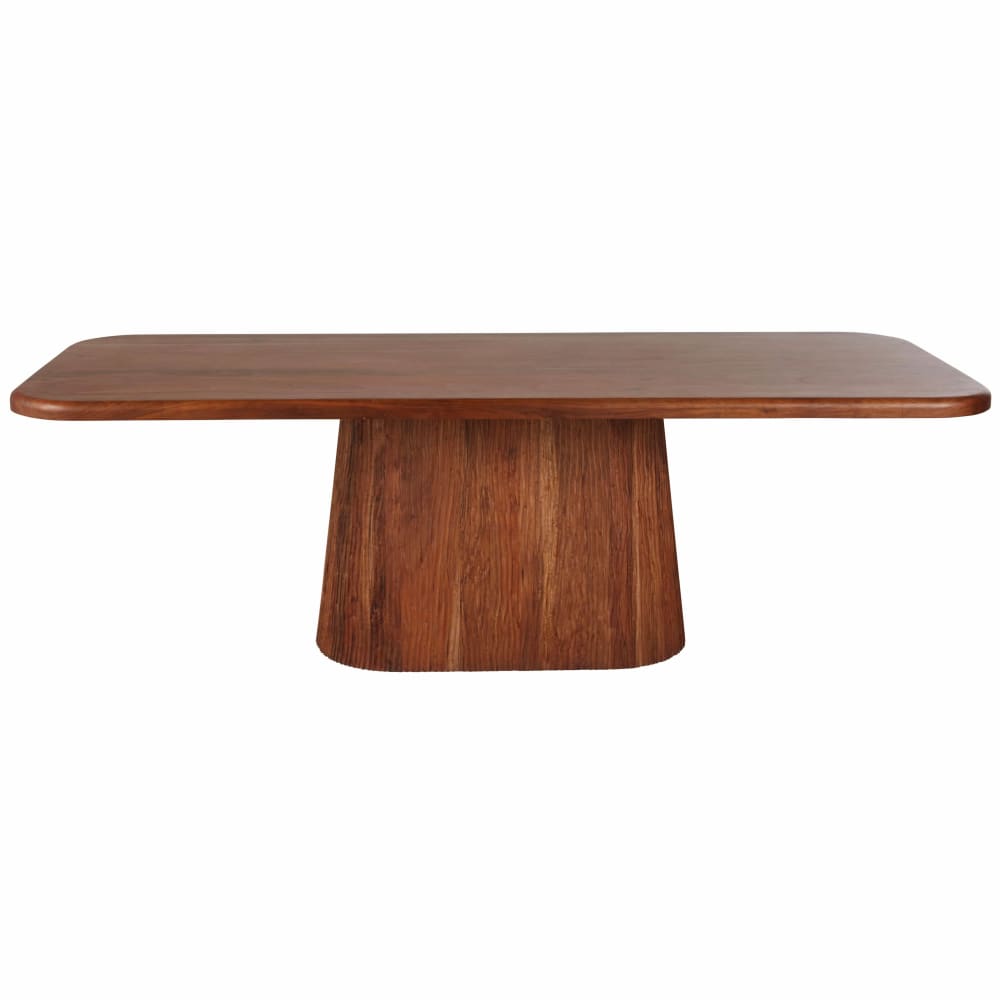 Wohnli Möbelsuche - Rechteckiger Esstisch aus massivem Akazienholz