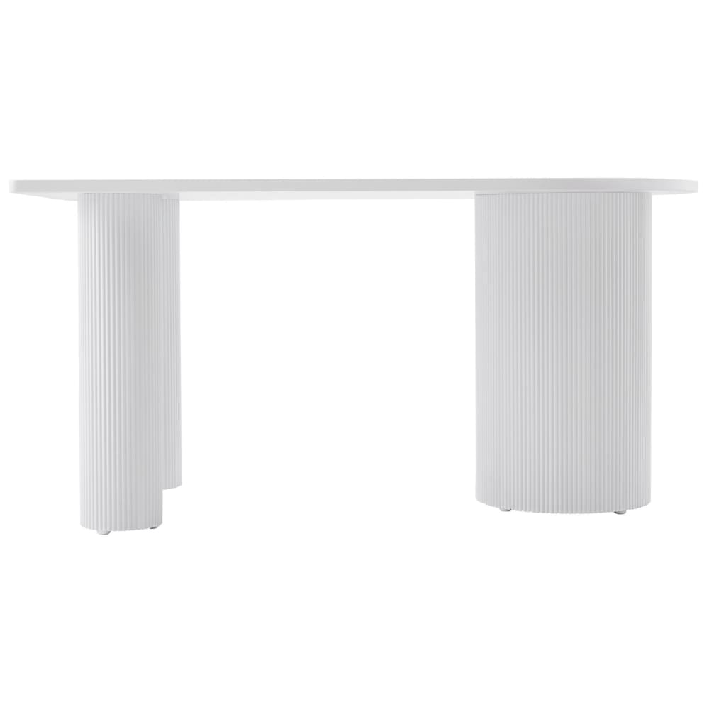 Wohnli Möbelsuche - Rechteckiger Esstisch mit halbrunder Seite