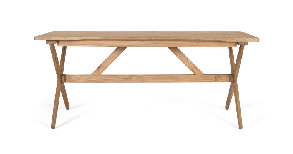 Wohnli Möbelsuche - Rechteckiger Tisch aus massivem