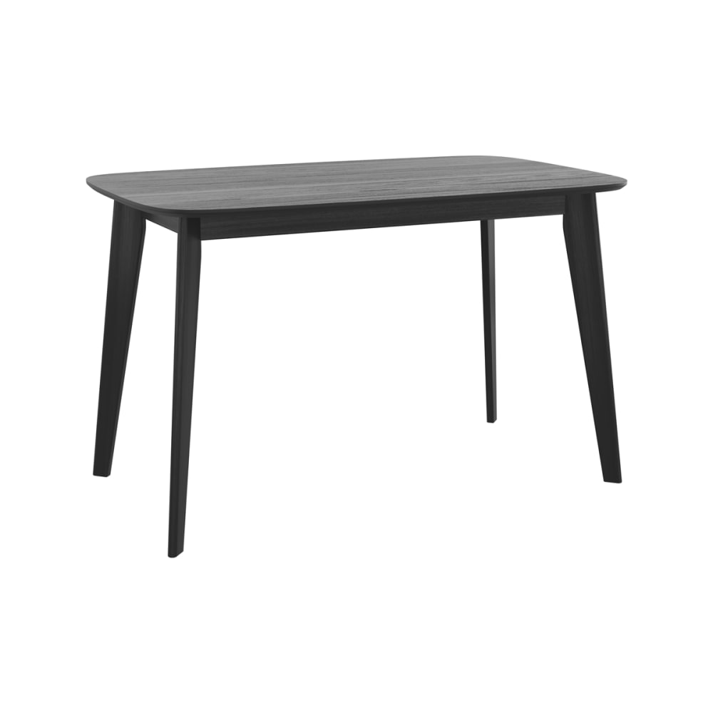 wohnli-moebel-suche-Rechteckiger-Tisch-aus-schwarzem-Holz-fuer-4-Personen-120cm Wohnli Möbelsuche - Rechteckiger Tisch aus schwarzem Holz für 4 Personen