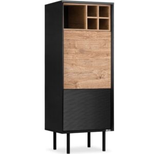 wohnli-moebel-suche-Regal-Kreuzeinlage-schwarz-Eiche-natur Wohnli Möbelsuche - Regal Kreuzeinlage