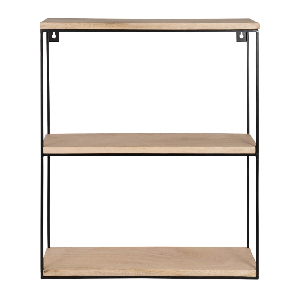 Wohnli Möbelsuche - Regal aus Mangoholz und Metall