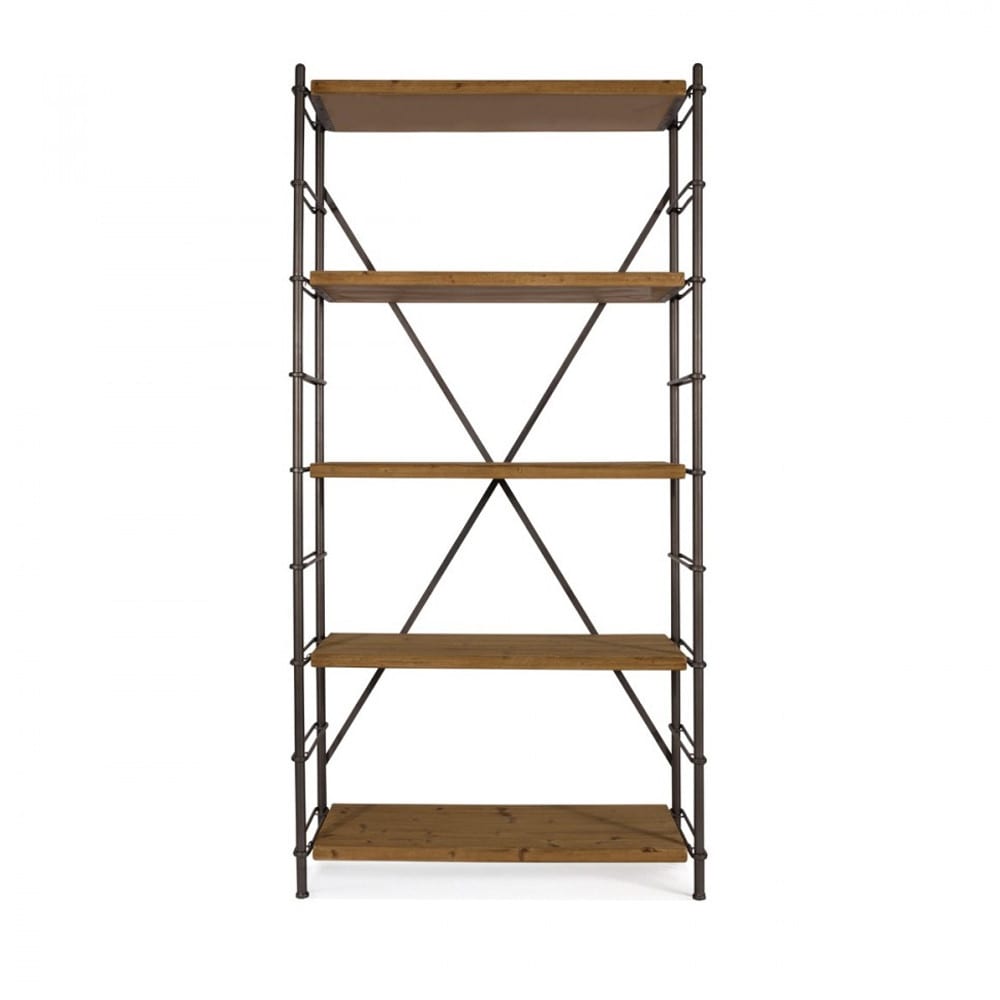 Wohnli Möbelsuche - Regal aus Metall und Holz