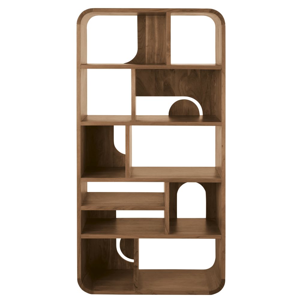 Wohnli Möbelsuche - Regal im Vintage-Stil aus massivem Akazienholz