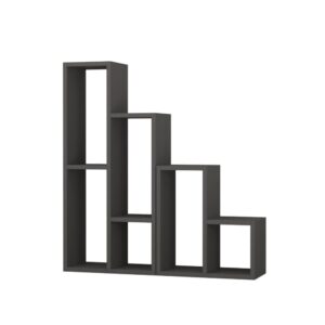 wohnli-moebel-suche-Regal-mit-10-Faechern-H89-cm-Anthrazitgrau Wohnli Möbelsuche - Regal mit 10 Fächern H89 cm - Anthrazitgrau