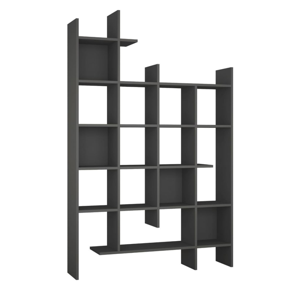 wohnli-moebel-suche-Regal-mit-18-Faechern-H188-cm-Anthrazitgrau Wohnli Möbelsuche - Regal mit 18 Fächern H188 cm - Anthrazitgrau