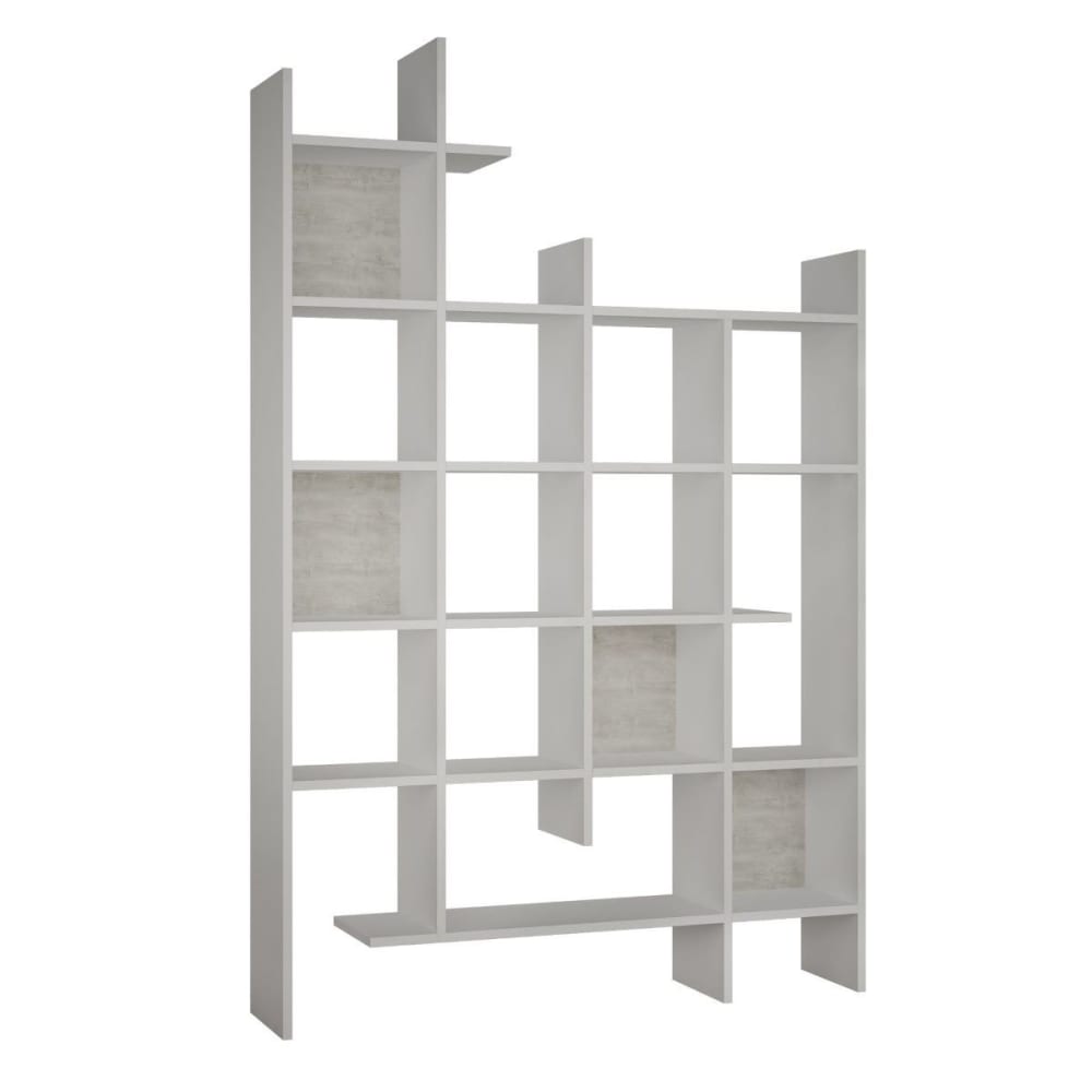 Wohnli Möbelsuche - Regal mit 18 Fächern H188 cm - Weiß