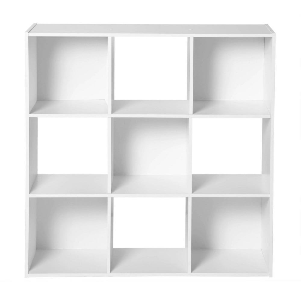 wohnli-moebel-suche-Regal-mit-9-Faechern-Weiss Wohnli Möbelsuche - Regal mit 9 Fächern - Weiß