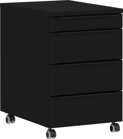 wohnli-moebel-suche-Rollcontainer-Ribera-in-Schwarz Wohnli Möbelsuche - Rollcontainer Ribera in Schwarz
