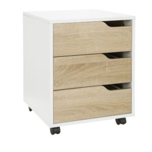 wohnli-moebel-suche-Rollcontainer-in-Holzoptik-EicheWeiss Wohnli Möbelsuche - Rollcontainer in Holzoptik