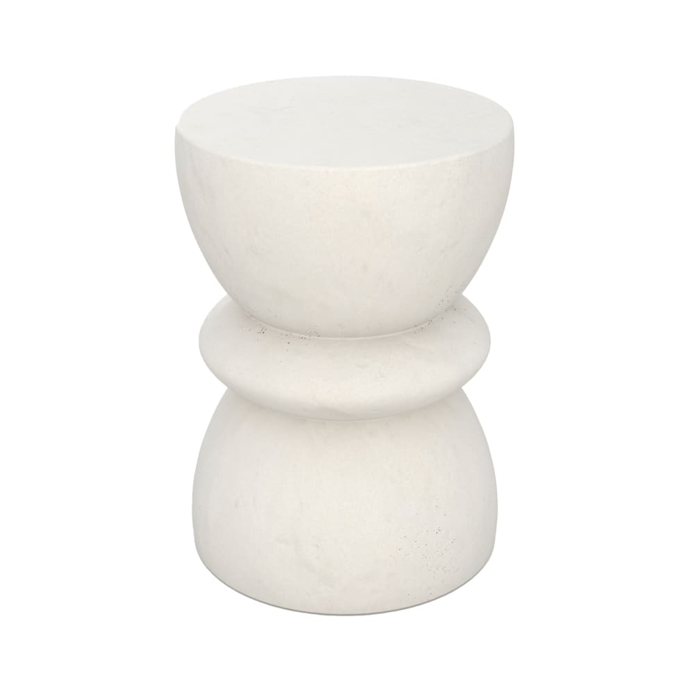 wohnli-moebel-suche-Runder-Beistelltisch-aus-weissem-Beton-D35cm Wohnli Möbelsuche - Runder Beistelltisch aus weißem Beton D35cm