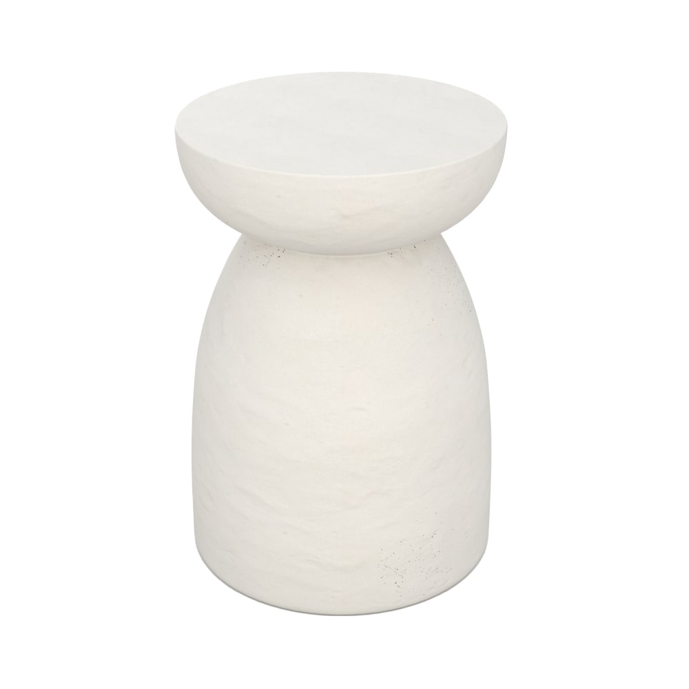 wohnli-moebel-suche-Runder-Beistelltisch-aus-weissem-Beton-D35cm Wohnli Möbelsuche - Runder Beistelltisch aus weißem Beton D35cm