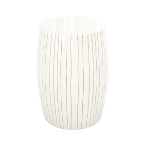 Wohnli Möbelsuche - Runder Beistelltisch aus weißem Metall