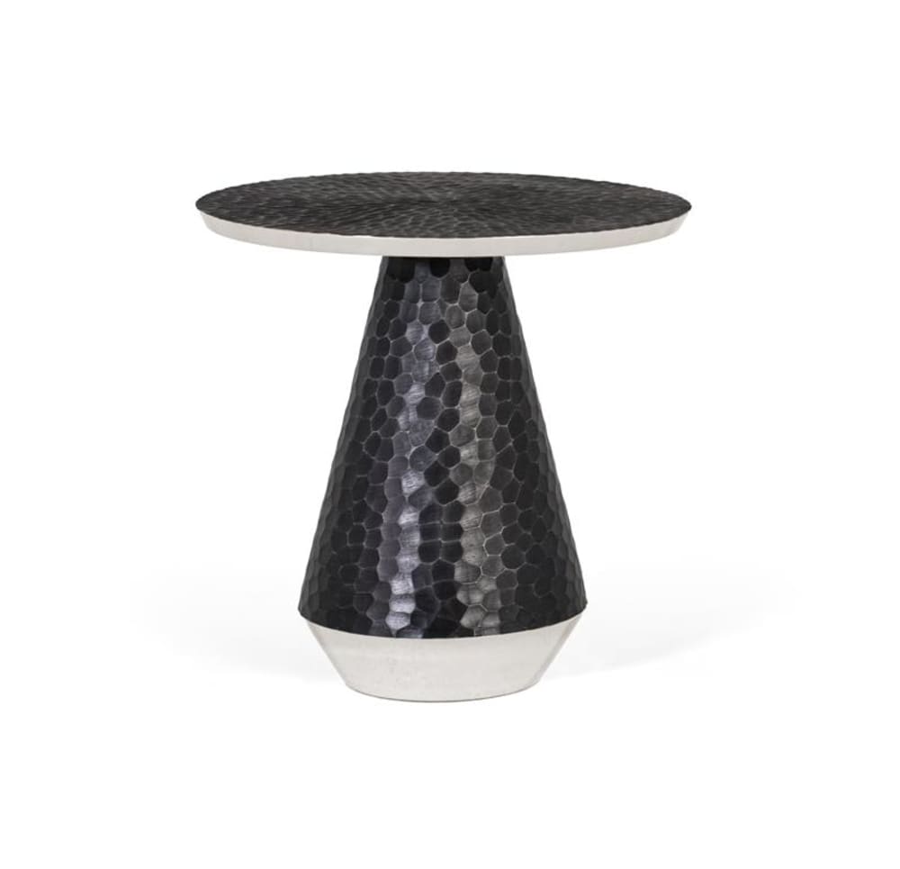 Wohnli Möbelsuche - Runder Couchtisch aus Aluminium