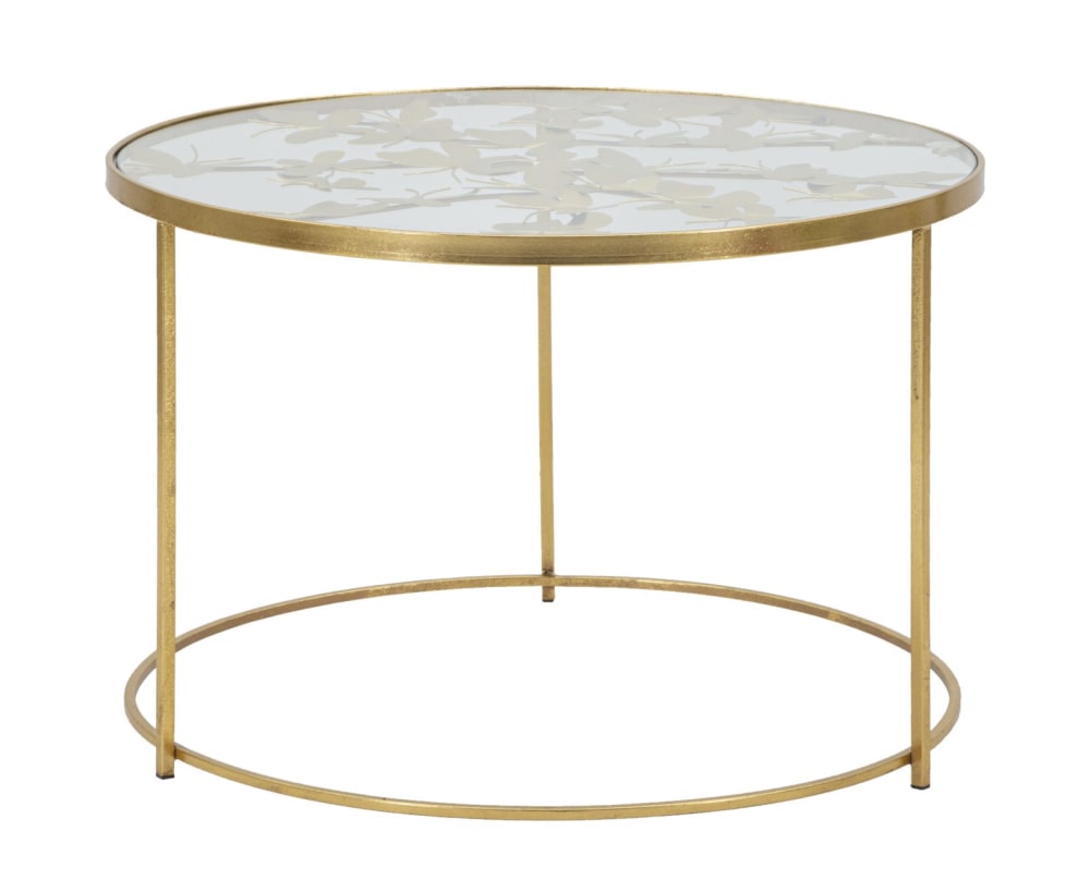 wohnli-moebel-suche-Runder-Couchtisch-aus-Metall-mit-Schmetterlingen-O-cm-60x405 Wohnli Möbelsuche - Runder Couchtisch aus Metall mit Schmetterlingen Ø cm 60x40