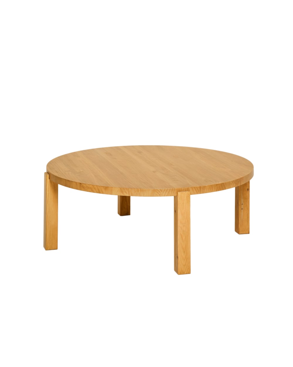 Wohnli Möbelsuche - Runder Couchtisch in Hellbraun