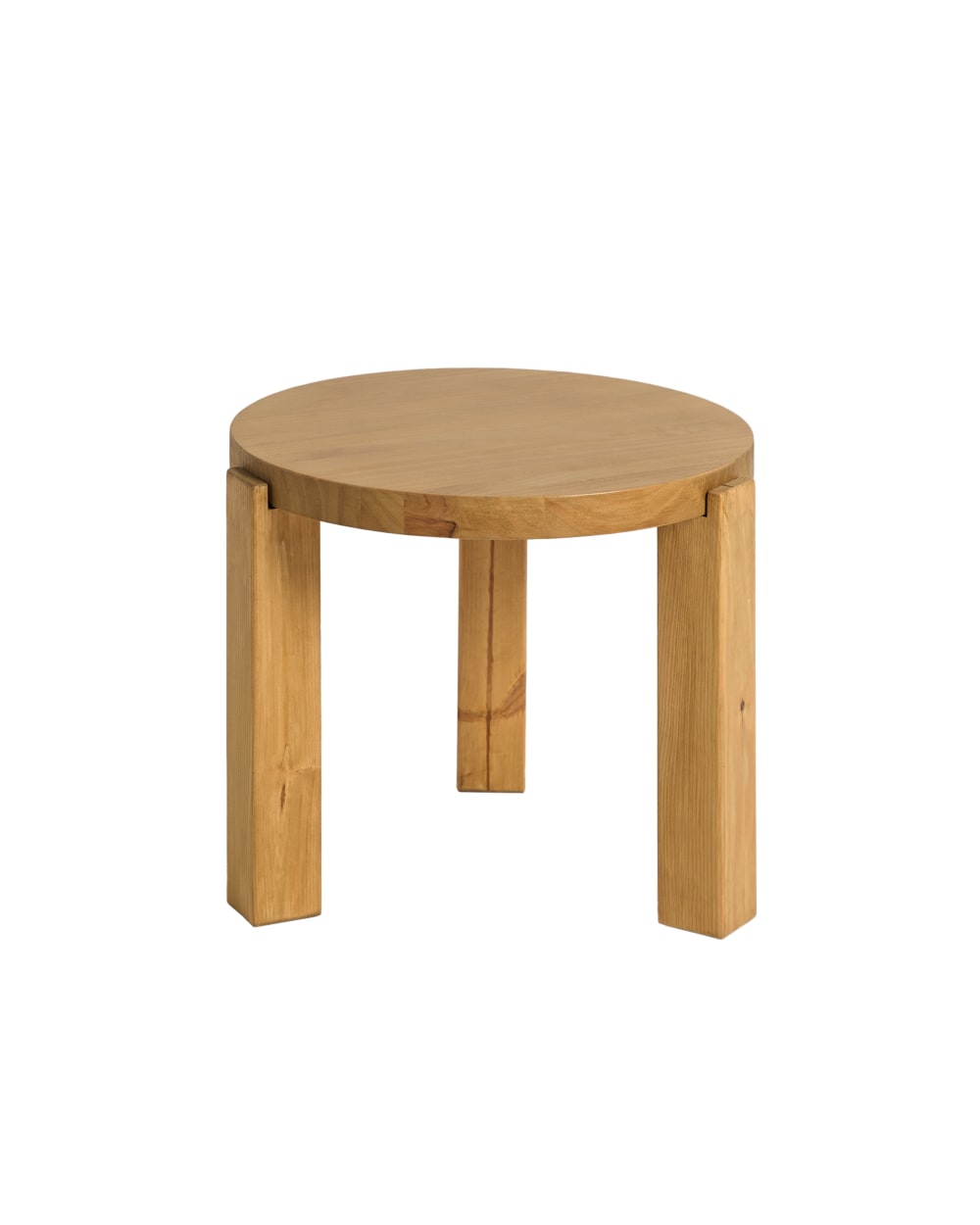 Wohnli Möbelsuche - Runder Couchtisch in Hellbraun