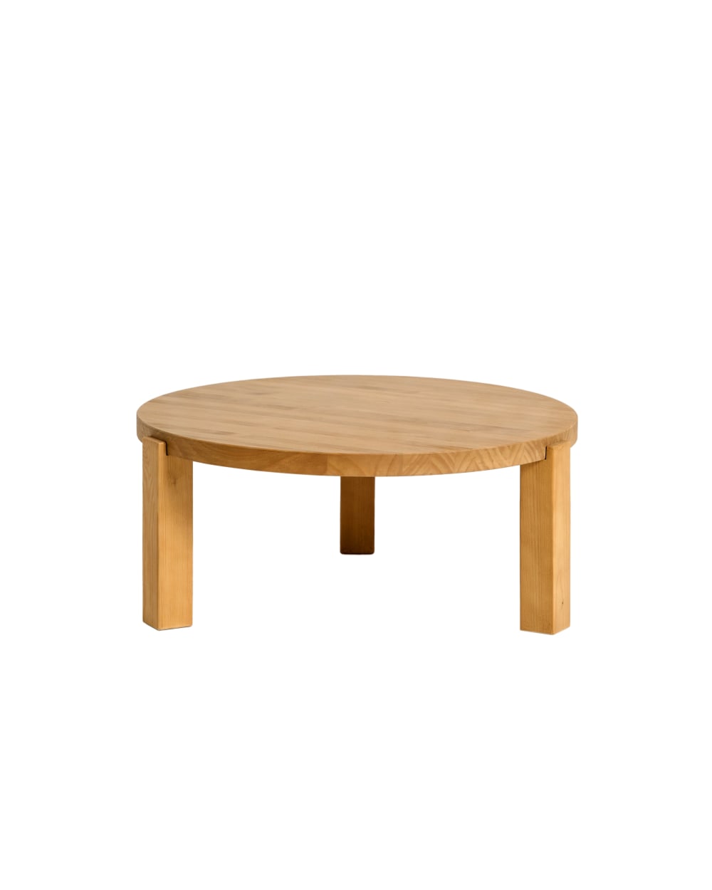 Wohnli Möbelsuche - Runder Couchtisch in Hellbraun