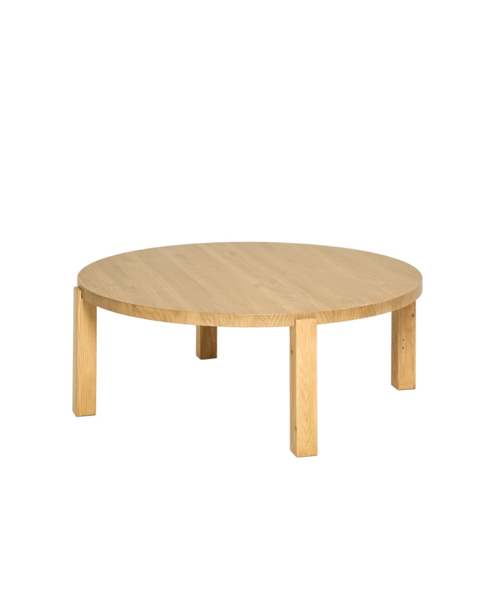 Wohnli Möbelsuche - Runder Couchtisch in Naturfarbe