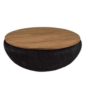 wohnli-moebel-suche-Runder-Couchtisch-mit-abnehmbarer-Tischplatte-aus-Rattan-D100 Wohnli Möbelsuche - Runder Couchtisch mit abnehmbarer Tischplatte aus Rattan D100