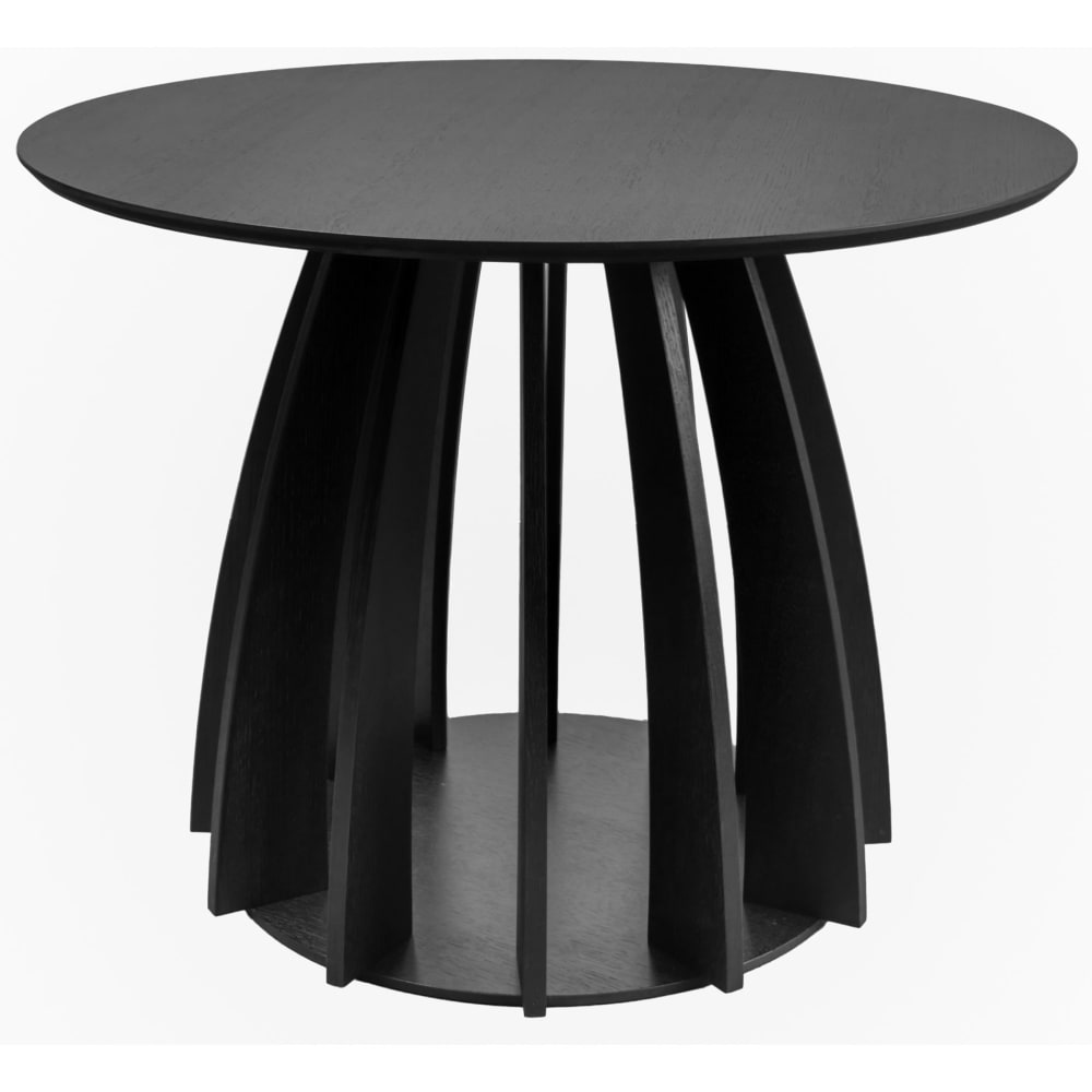 Wohnli Möbelsuche - Runder Esstisch Schwarz Ø100 cm