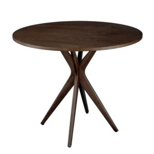 wohnli-moebel-suche-Runder-Esstisch-aus-Holz-90x90x73-Nussbaum Wohnli Möbelsuche - Runder Esstisch aus Holz