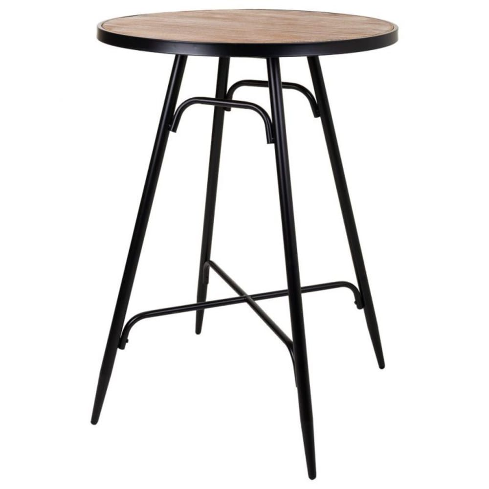 wohnli-moebel-suche-Runder-Esstisch-aus-Metall-und-Holz-76x76x105-grau Wohnli Möbelsuche - Runder Esstisch aus Metall und Holz