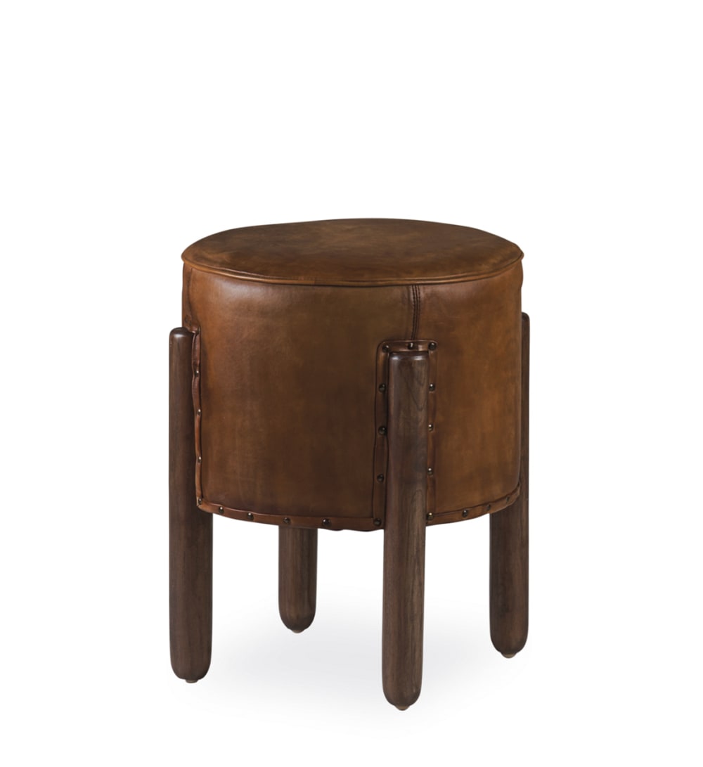 wohnli-moebel-suche-Runder-Hocker-aus-Holz-braun Wohnli Möbelsuche - Runder Hocker aus Holz