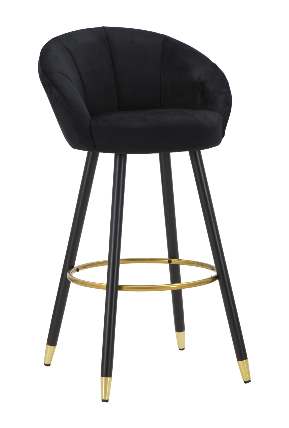 wohnli-moebel-suche-Runder-Hocker-aus-Stoff-mit-Rueckenlehne-cm-55x56x104schwarz Wohnli Möbelsuche - Runder Hocker aus Stoff mit Rückenlehne cm 55x56x104