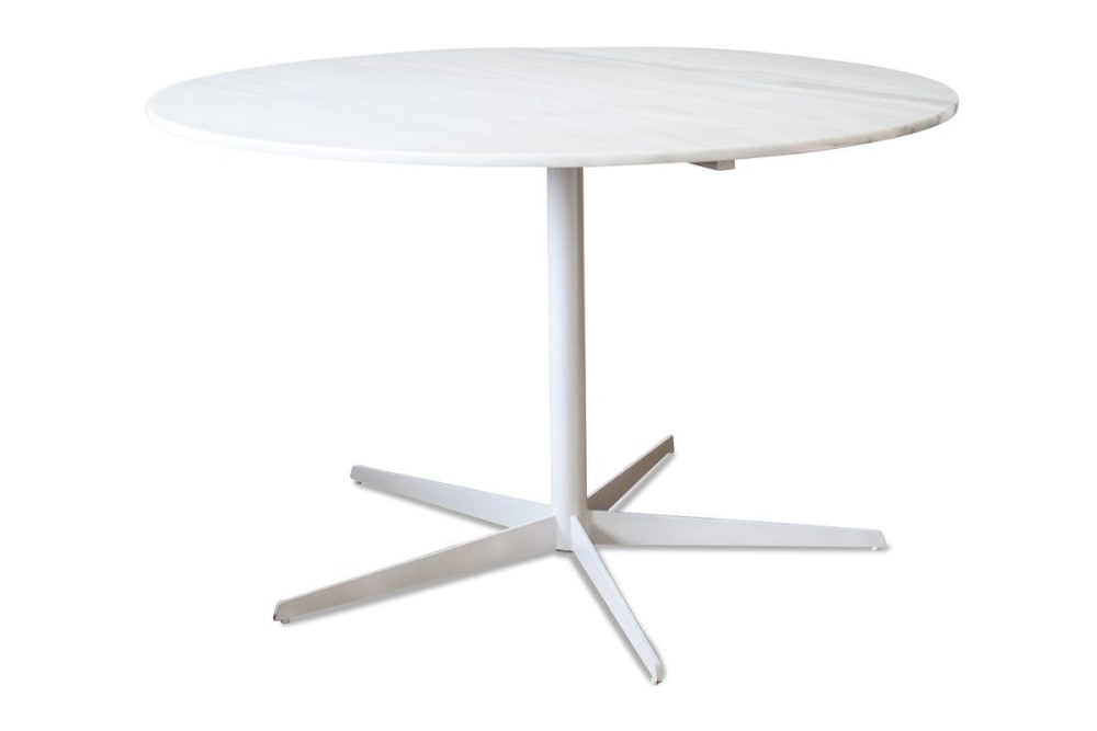 wohnli-moebel-suche-Runder-Tisch-aus-Marmor-weiss Wohnli Möbelsuche - Runder Tisch aus Marmor