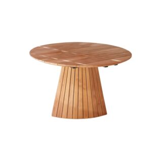 Wohnli Möbelsuche - Runder Tisch aus Teak massiv 6 Pers.