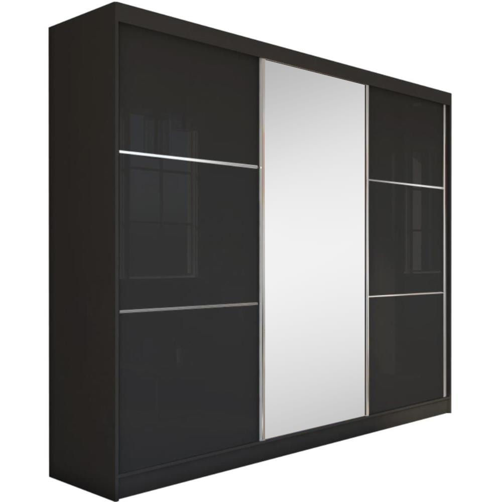 wohnli-moebel-suche-Schiebetuerenschrank-mit-Spiegel-240x216-schwarz Wohnli Möbelsuche - Schiebetürenschrank mit Spiegel