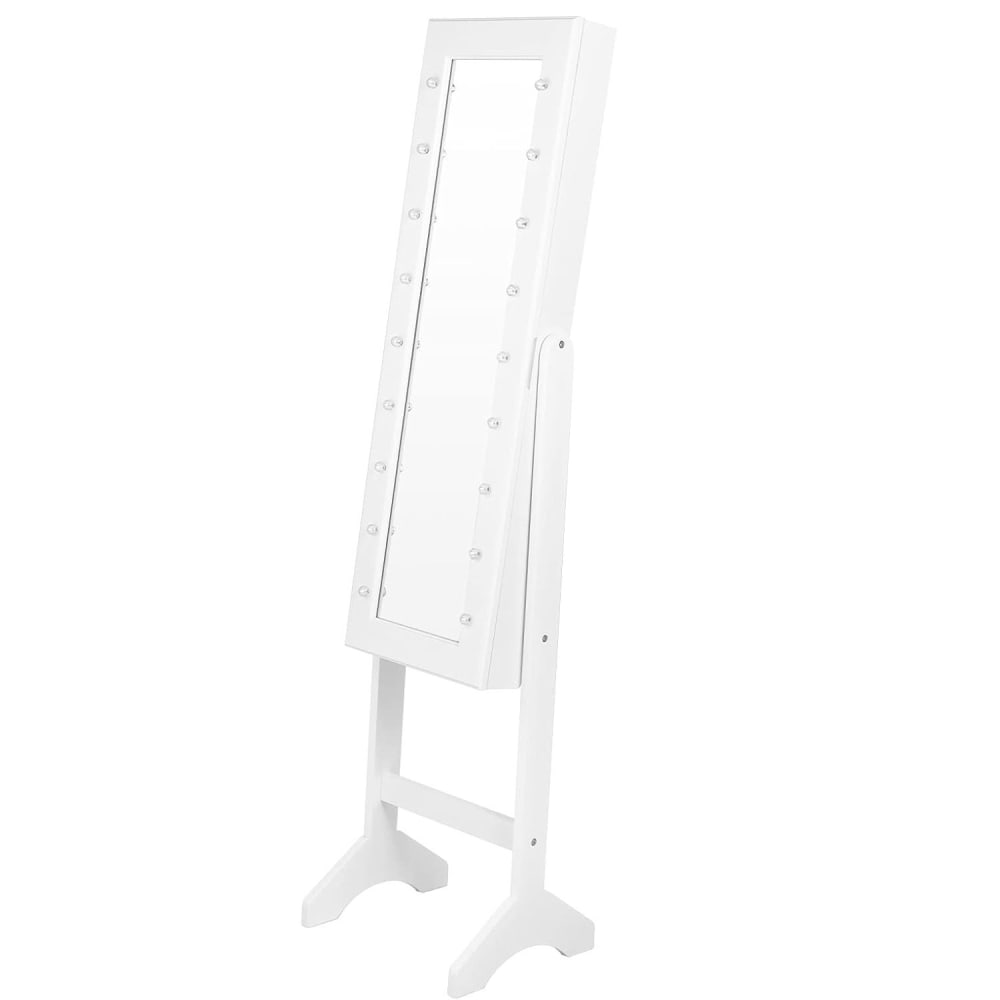 wohnli-moebel-suche-Schmuckschrank-aus-Holz-35x315x145cm-Weiss Wohnli Möbelsuche - Schmuckschrank aus Holz 35x31