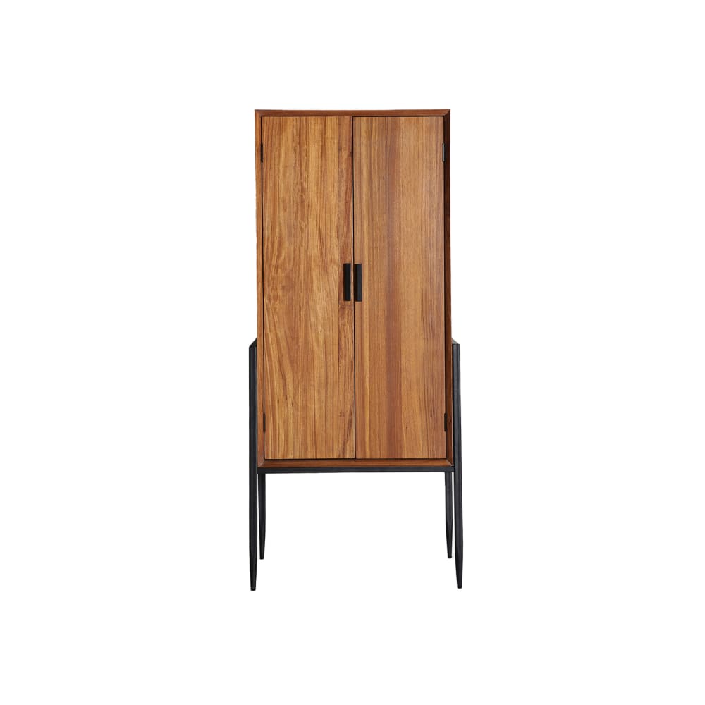 wohnli-moebel-suche-Schrank-aus-Fichtenholz-in-brauner-Farbe-70x40x160cm Wohnli Möbelsuche - Schrank aus Fichtenholz in brauner Farbe 70x40x160cm