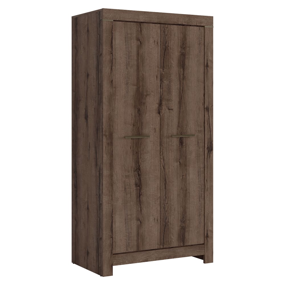 wohnli-moebel-suche-Schrank-mit-2-Tueren-Dunkle-Holzoptik-195cm Wohnli Möbelsuche - Schrank mit 2 Türen
