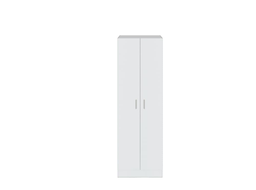 wohnli-moebel-suche-Schrank-mit-2-Tueren-L73-x-H180-cm-Weiss Wohnli Möbelsuche - Schrank mit 2 Türen - L73 x H180 cm - Weiß