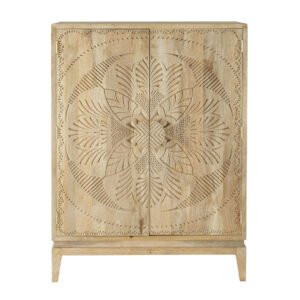 Wohnli Möbelsuche - Schrank mit 2 Türen und Schnitzerei