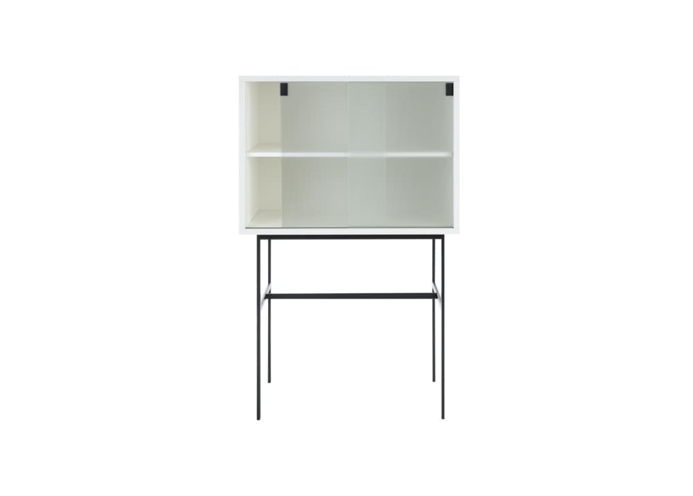 wohnli-moebel-suche-Schrank-mit-Glasschiebetuer-aus-Hochdrucklaminat-beige Wohnli Möbelsuche - Schrank mit Glasschiebetür aus Hochdrucklaminat
