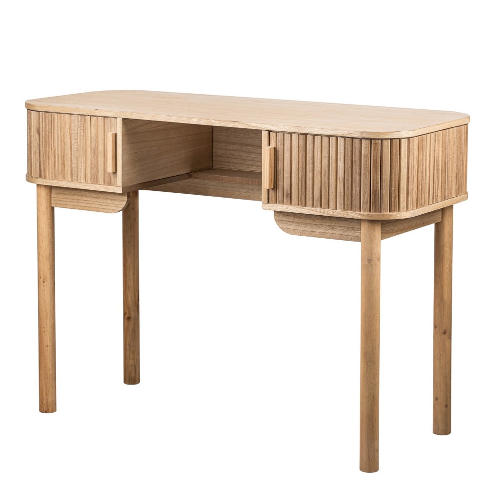 Wohnli Möbelsuche - Schreibtisch 2 Türen aus Massivholz