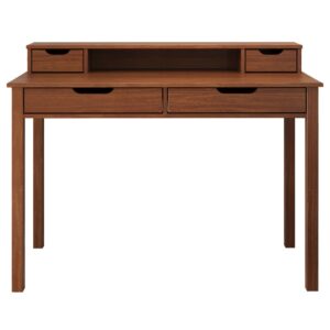 wohnli-moebel-suche-Schreibtisch-Mit-4-Schubladen-aus-Massivholz-Kastanie Wohnli Möbelsuche - Schreibtisch Mit 4 Schubladen aus Massivholz