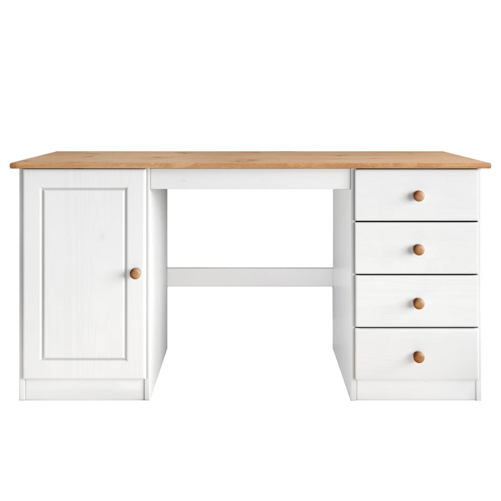 wohnli-moebel-suche-Schreibtisch-aus-Kiefer-Massivholz-weissEiche Wohnli Möbelsuche - Schreibtisch aus Kiefer Massivholz