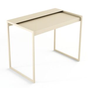 wohnli-moebel-suche-Schreibtisch-aus-Metall-100x79x60-cm-beige Wohnli Möbelsuche - Schreibtisch aus Metall